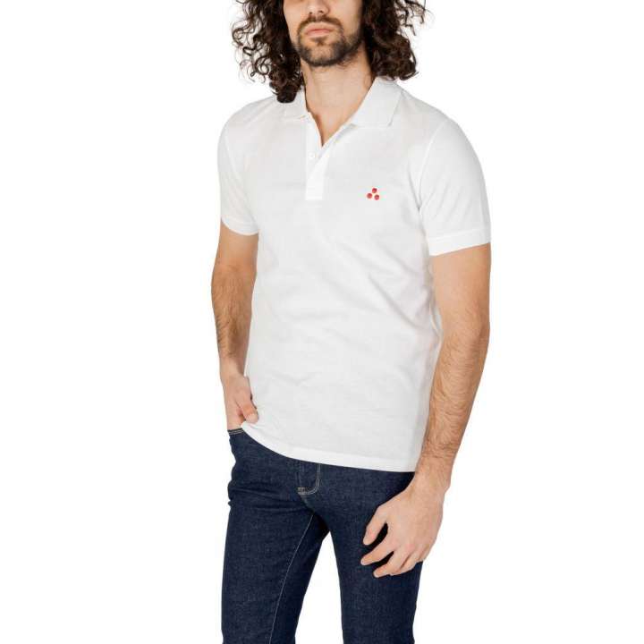 Priser på Peuterey White Cotton Polo Shirt