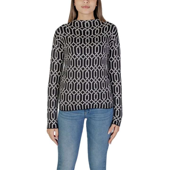 Priser på Street One Black Viscose Sweater