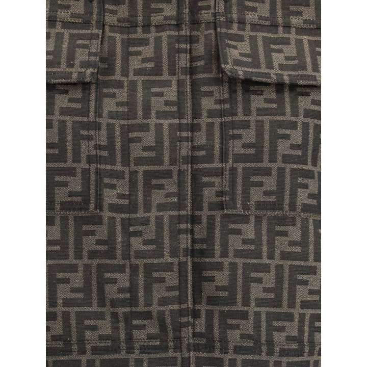 Priser på Fendi FF logo cropped Jacket