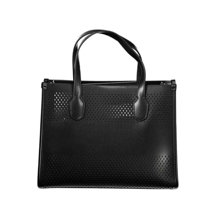 Priser på Guess Jeans Black Polyethylene Handbag