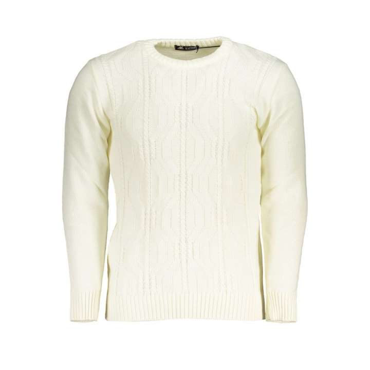 Priser på U.S. Grand Polo White Fabric Sweater