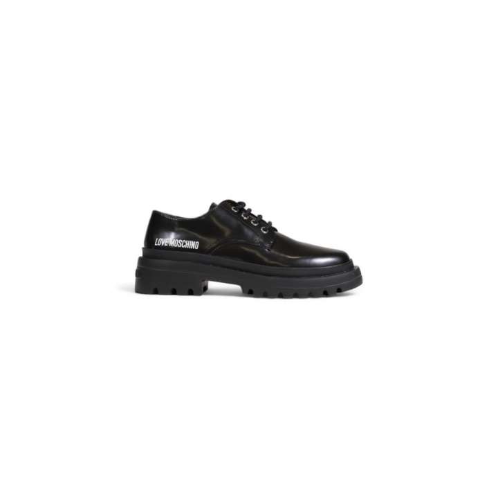 Priser på Love Moschino Black Polyethylene Flat Shoe