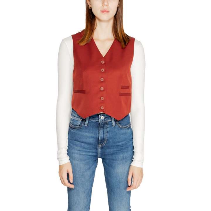 Priser på Vero Moda Red Polyester Vest