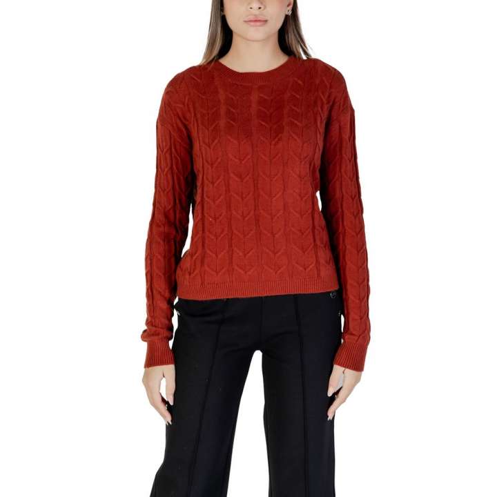 Priser på Vero Moda Red Viscose Sweater