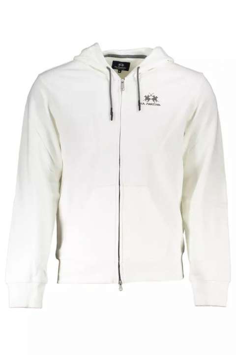 Priser på La Martina White Cotton Men Sweater