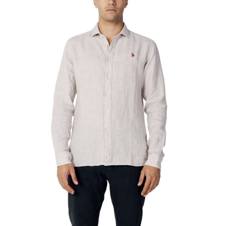 Priser på U.S. POLO ASSN. Gray Linen Shirt