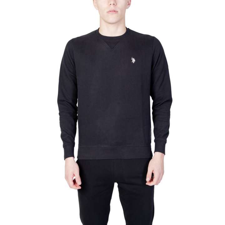 Priser på U.S. POLO ASSN. Black Cotton Sweater