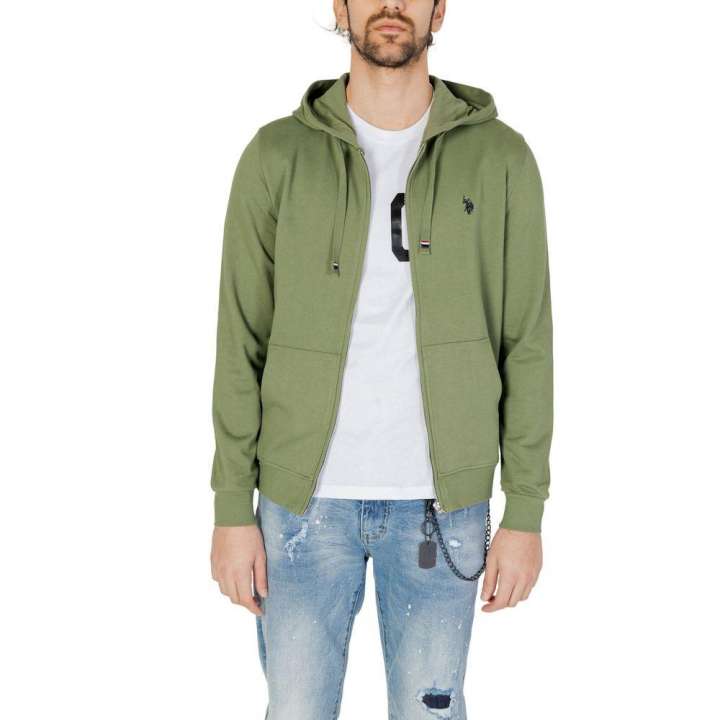 Priser på U.S. POLO ASSN. Green Cotton Sweater