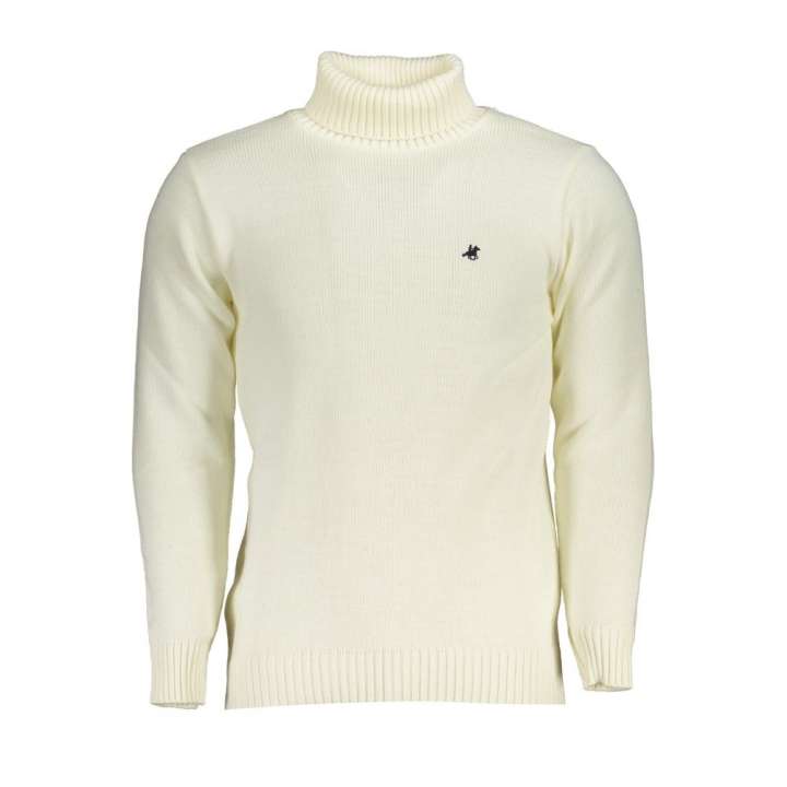 Priser på U.S. Grand Polo Elegant Turtleneck Sweater with Embroidered Logo