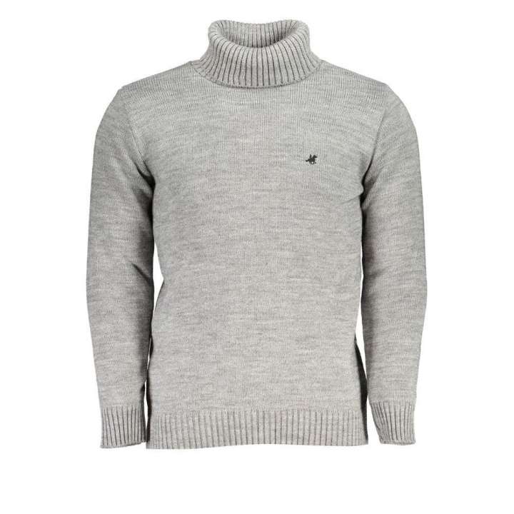 Priser på U.S. Grand Polo Elegant Turtleneck Sweater with Embroidered Logo