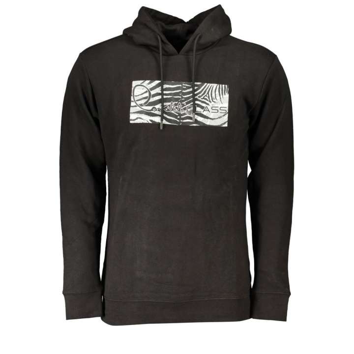 Priser på Cavalli Class Black Cotton Men Sweater