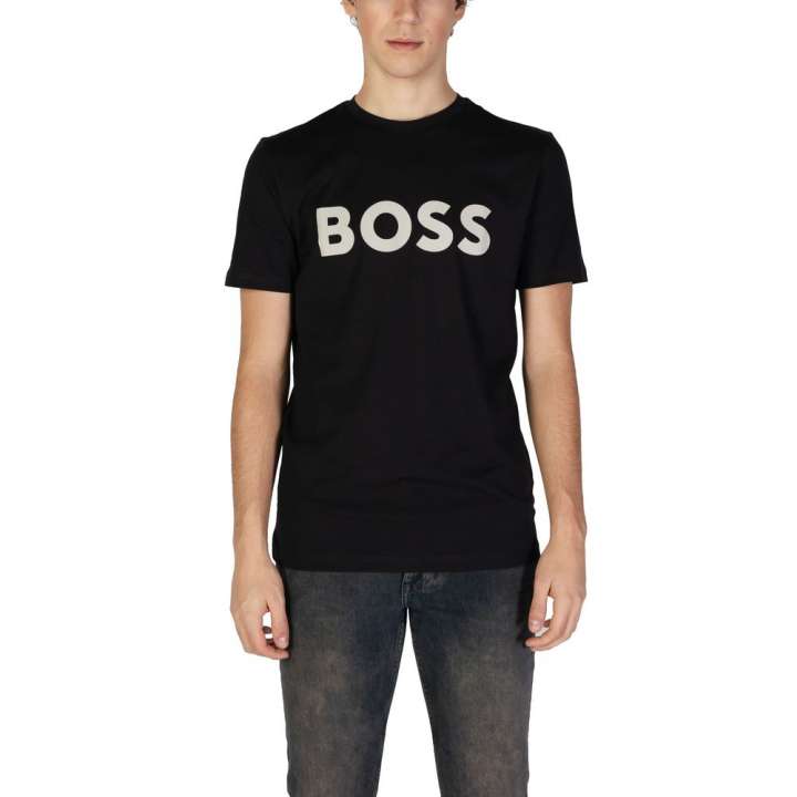 Priser på Hugo Boss Black Cotton T-Shirt