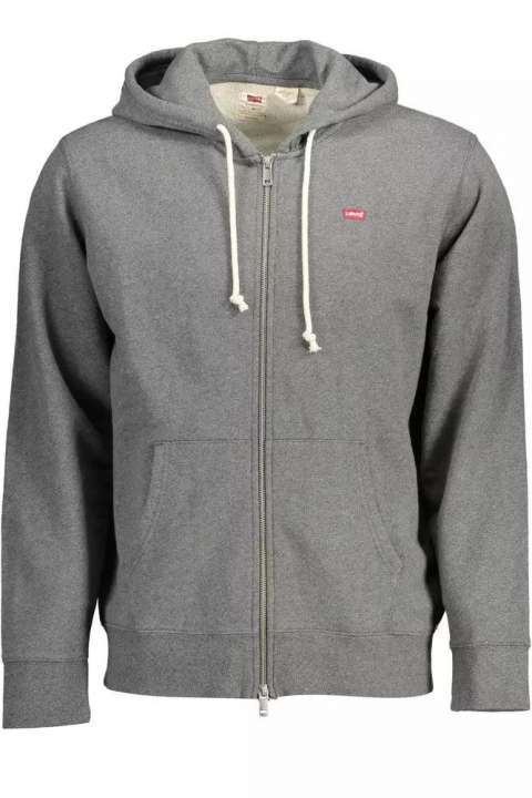 Priser på Levi's Gray Cotton Men Sweater