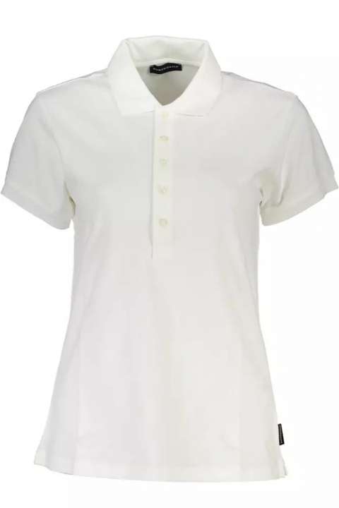 Priser på North Sails White Cotton Women Polo Shirt