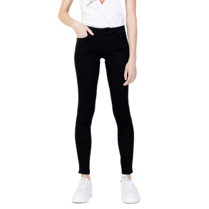 Priser på Guess Black Cotton Jeans & Pant