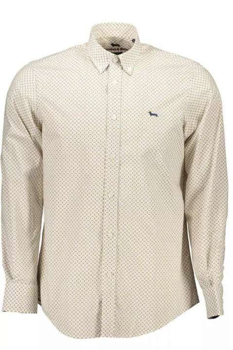 Priser på Harmont & Blaine White Cotton Men Shirt