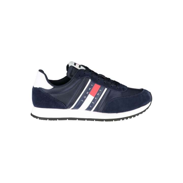 Priser på Tommy Hilfiger Blue Polyester Sneaker