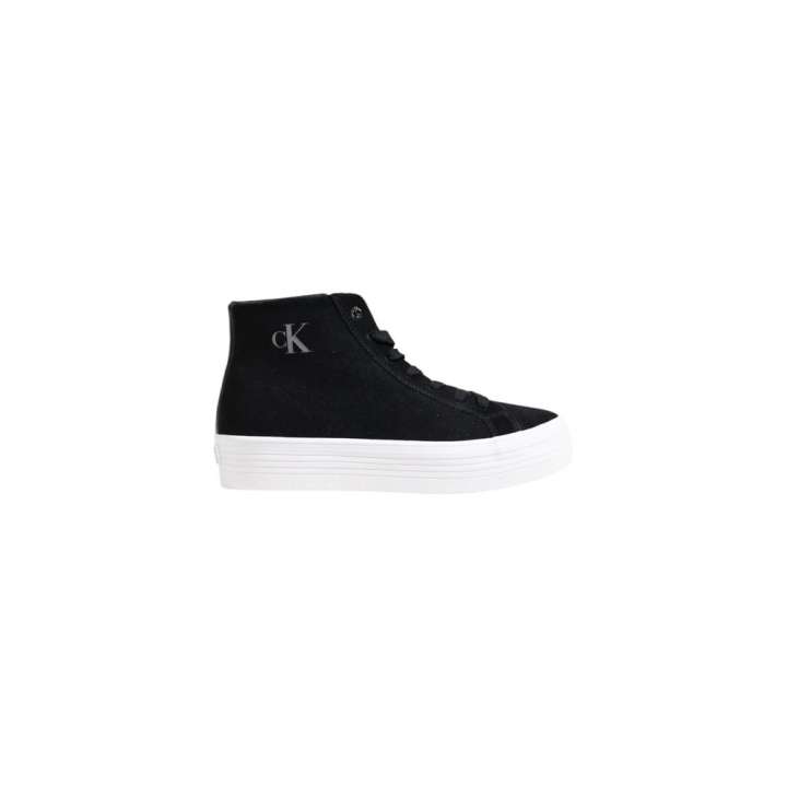 Priser på Calvin Klein Jeans Black Suede Sneaker