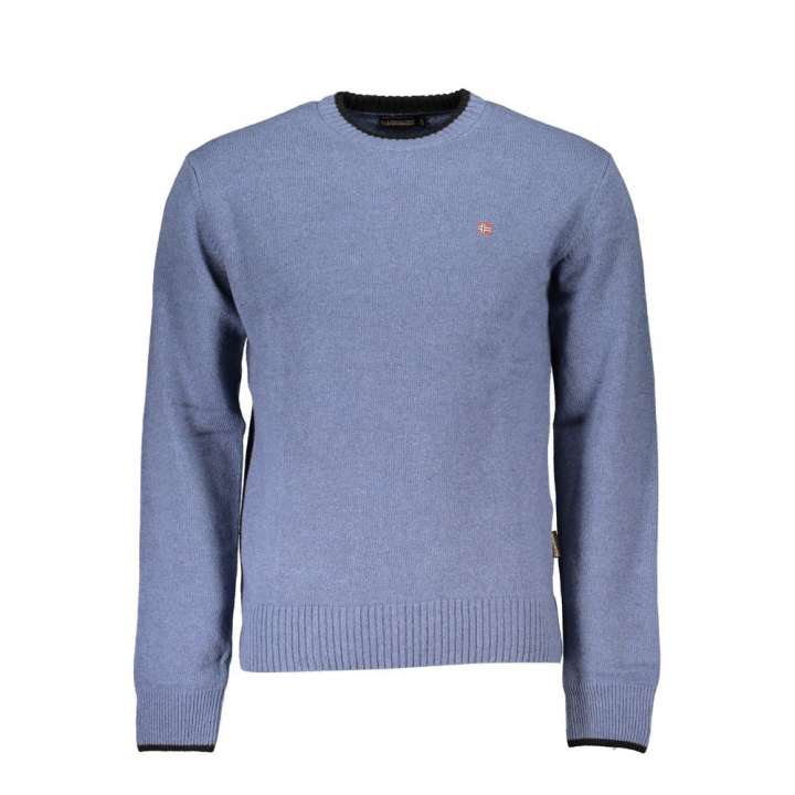 Priser på Napapijri Blue Fabric Men Sweater