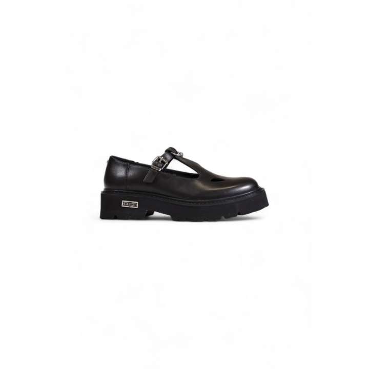 Priser på Cult Black Leather Flat Shoe