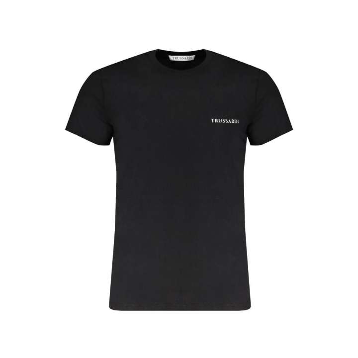 Priser på Trussardi Black Cotton T-Shirt