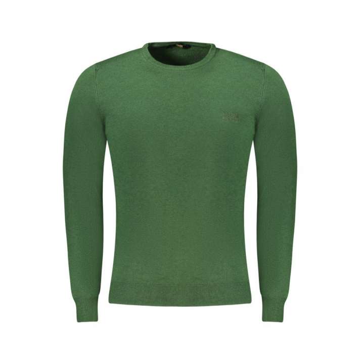 Priser på Cavalli Class Green Polyester Sweater