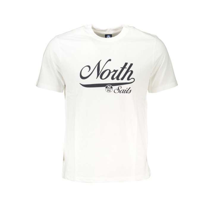 Priser på North Sails White Cotton T-Shirt