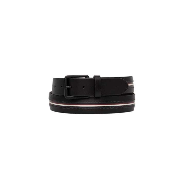 Priser på Tommy Hilfiger Black Leather Belt