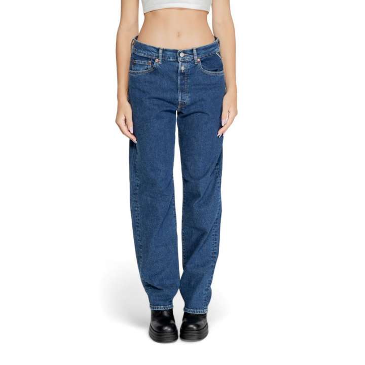 Priser på Replay Blue Cotton Jeans & Pant