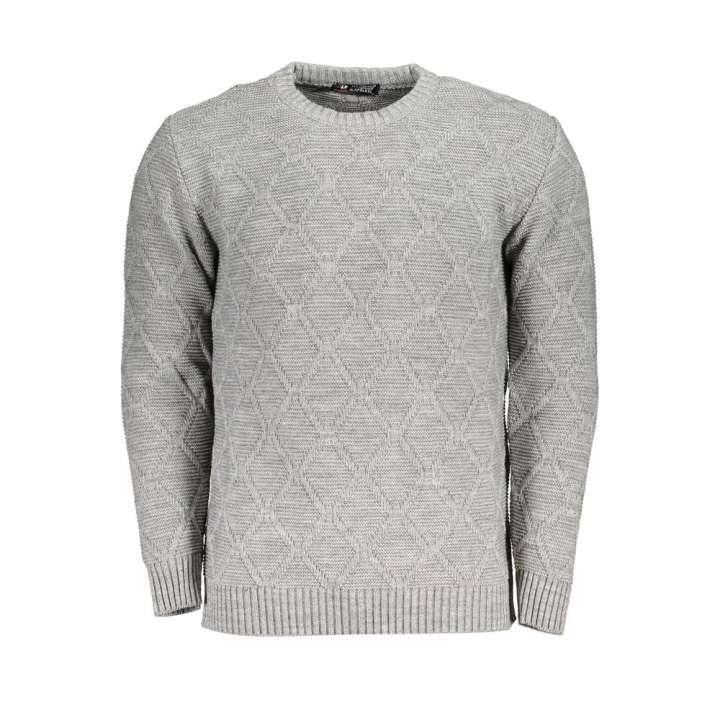 Priser på U.S. Grand Polo Gray Fabric Sweater