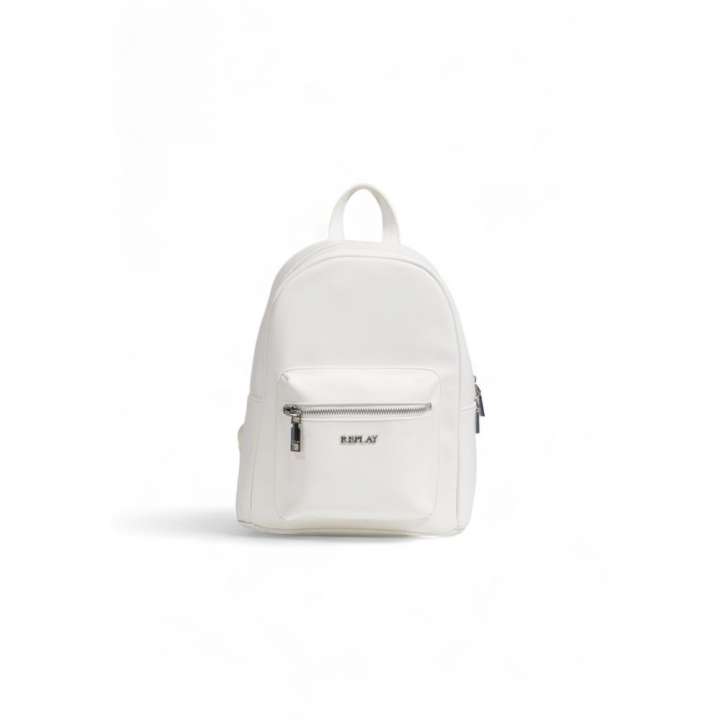 Priser på Replay White Polyethylene Backpack