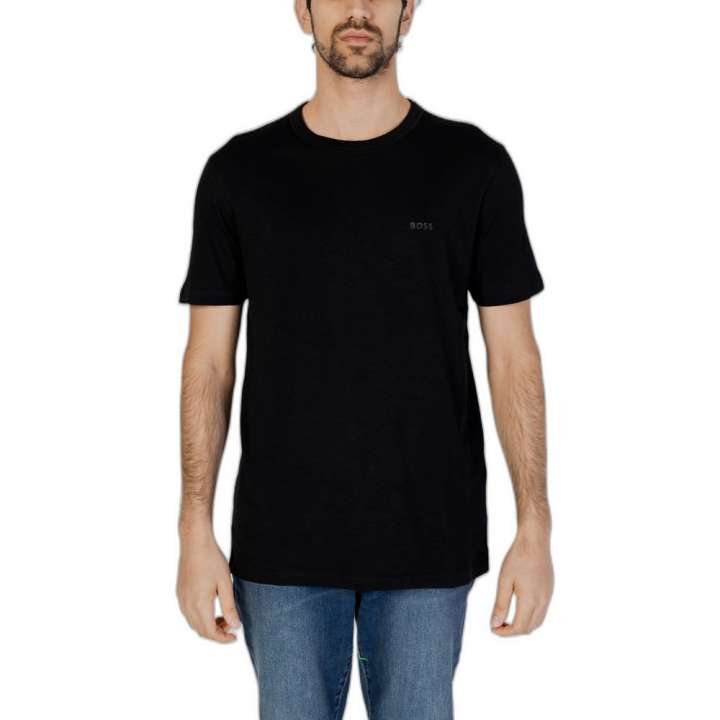 Priser på Hugo Boss Black Cotton T-Shirt