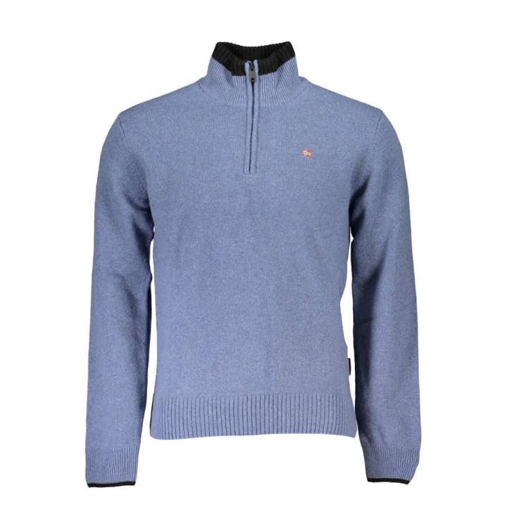 Priser på Napapijri Blue Fabric Men Sweater