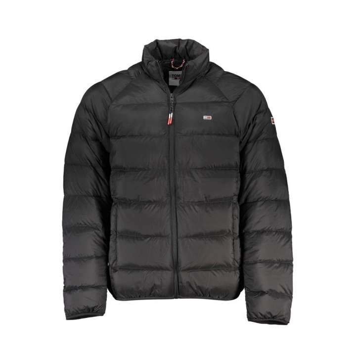 Priser på Tommy Hilfiger Black Polyamide Men Jacket