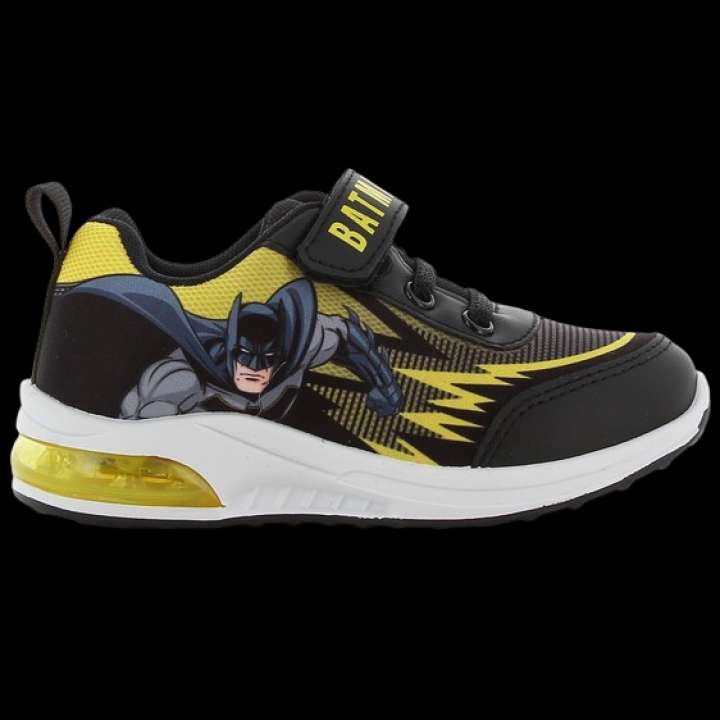 Priser på Batman Blinklys Drenge Sneakers - Sort/gul - 28