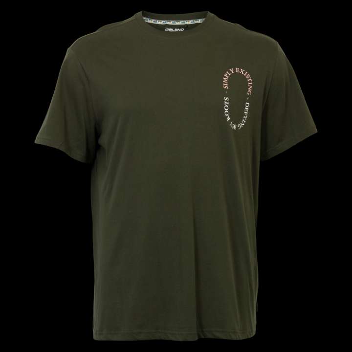 Priser på Blend Herre T-shirt - Forest Night - 4XL