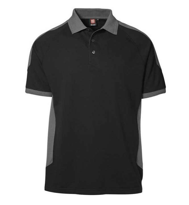 Priser på ID Pro Wear Herre Polo - Black - XS