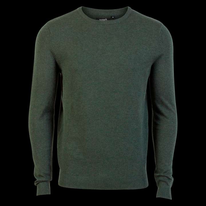 Priser på Nero Caravaggio Herre Striktrøje - Hunter Green - 3XL