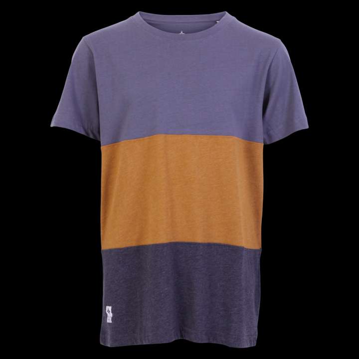 Priser på N.O.H.R. Drenge T-shirt - Mustard Block - 158/164