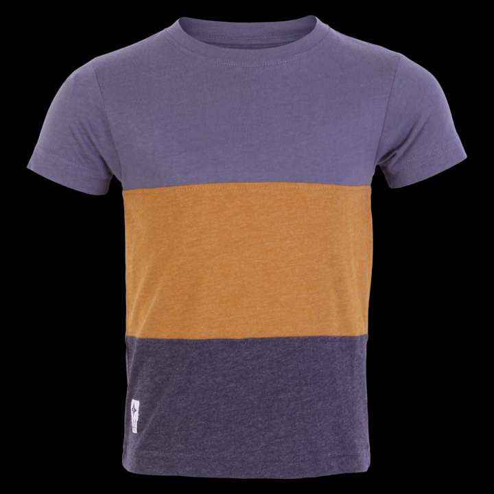 Priser på N.O.H.R. Drenge T-shirt - Mustard Block - 110/116