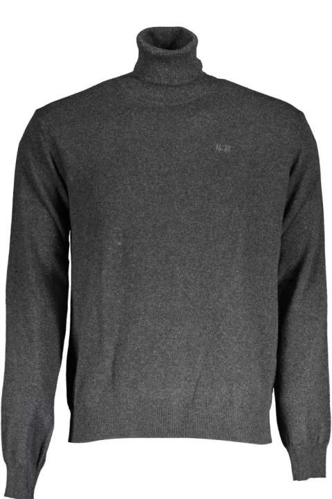 Priser på La Martina Gray Wool Men Sweater