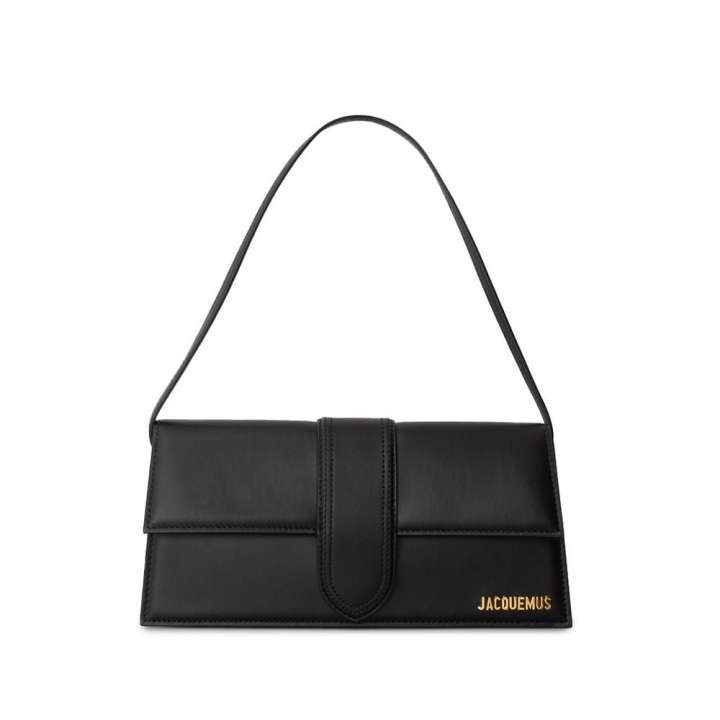 Priser på Jacquemus Black Leather Shoulder Bag