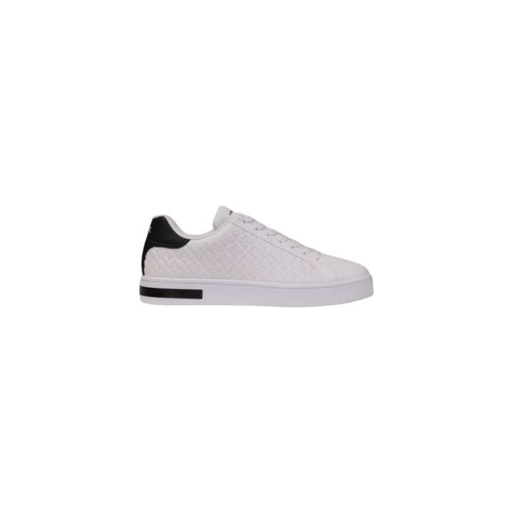 Priser på Armani Exchange White Polyester Sneaker