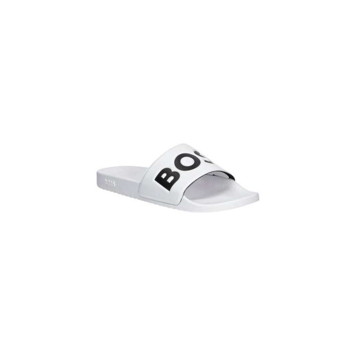 Priser på Hugo Boss White Pvc Sandal