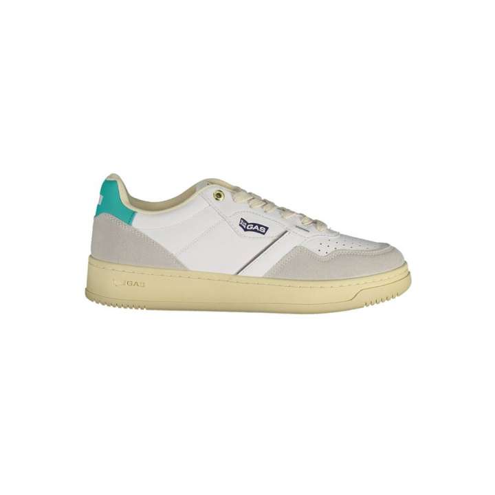 Priser på Gas White Artificial Leather Sneaker