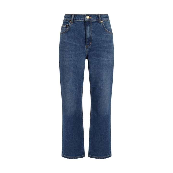 Priser på Tory Burch Cropped Flared Jeans