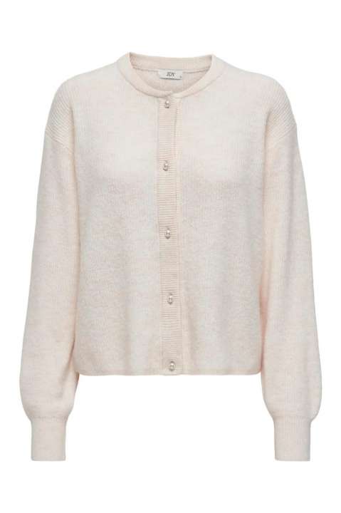 Priser på JDY - Cardigan - Lumi Life L/S Button Cardiga - Birch