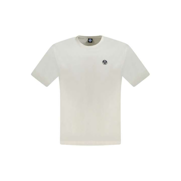 Priser på North Sails White Cotton T-Shirt