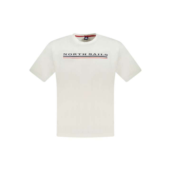 Priser på North Sails White Cotton T-Shirt