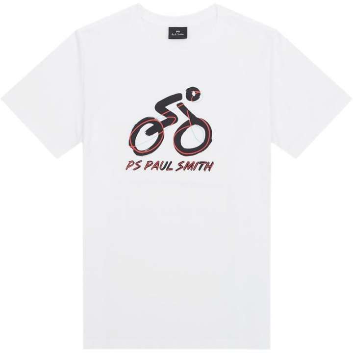 Priser på PS by Paul Smith Regular fit 011R PP4960 T-shirts Hvid